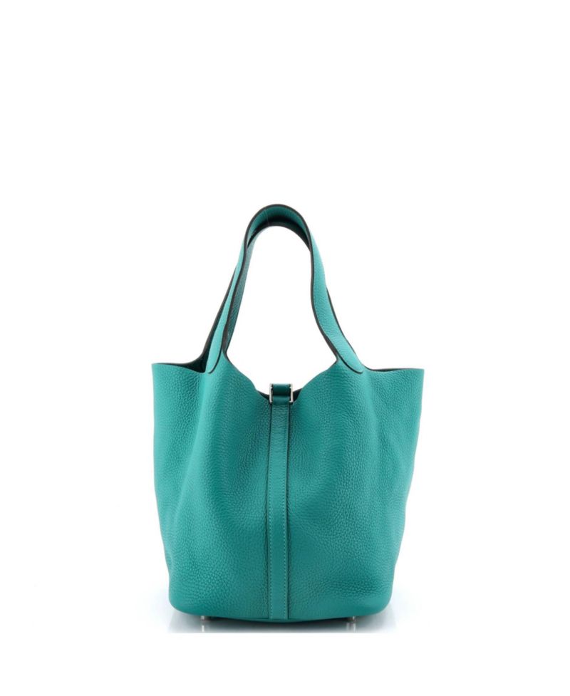 Pre-Owned HERMES Pre-Owned Hermes MM Picotin Lock Bag Clemence