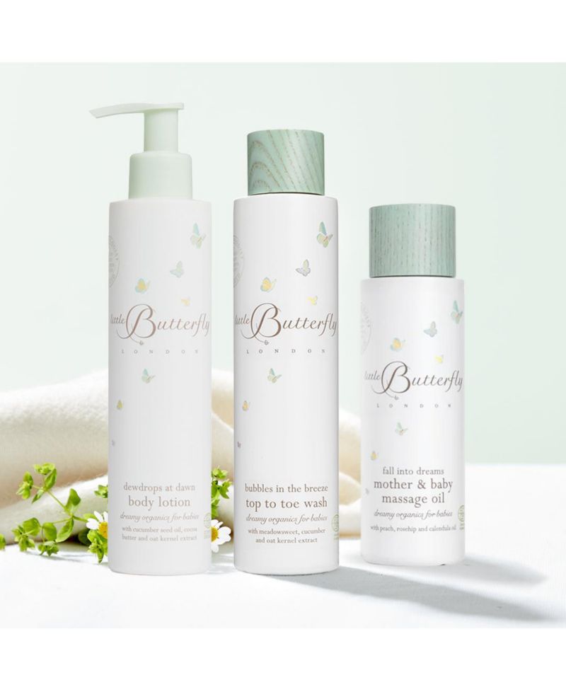 Baby Butterfly London Spa and Pamper 3 Product Bundle