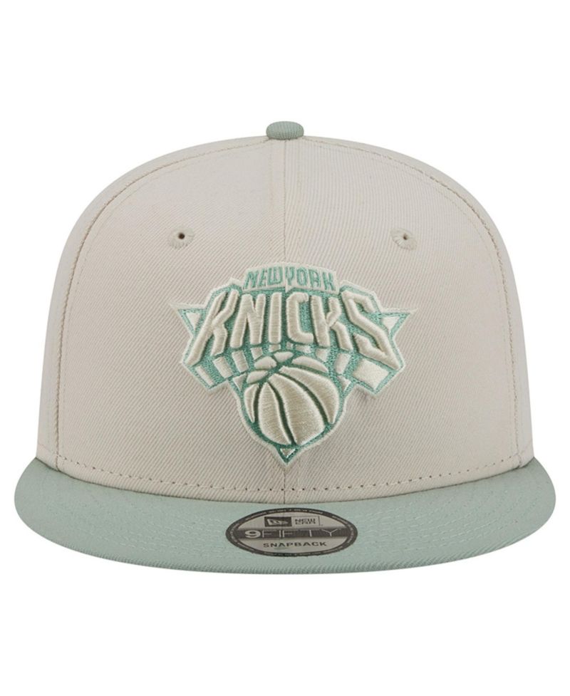 Men's Cream/Light Green New York Knicks Color Pack 9FIFTY Snapback Hat