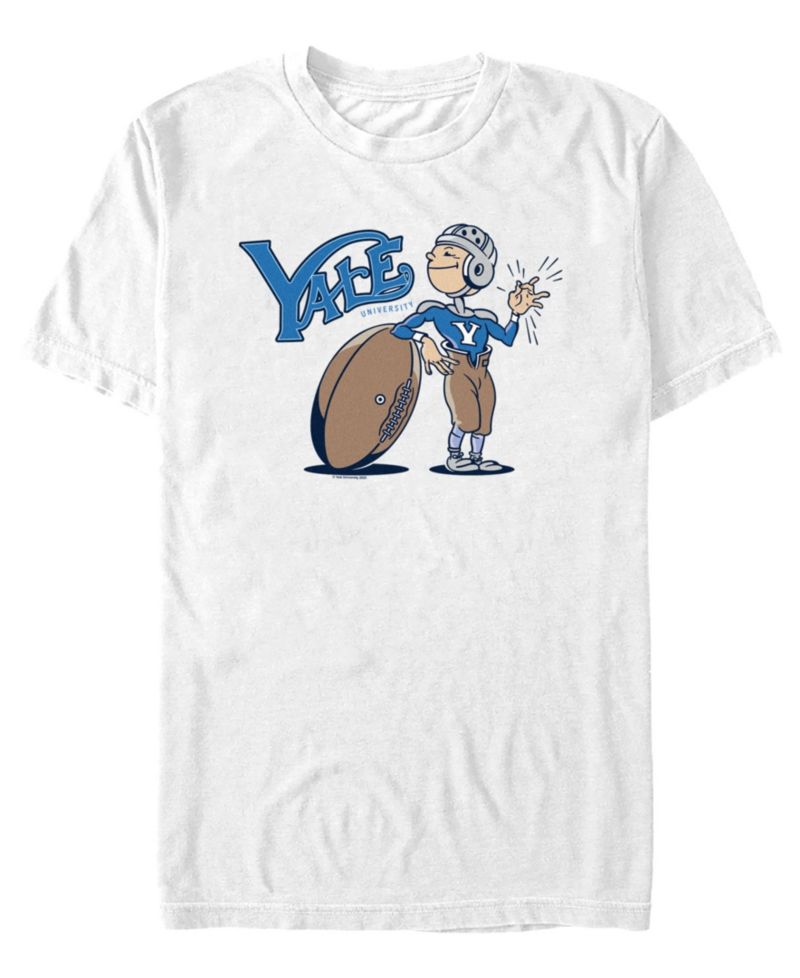 Yale Football Player Graphic T-Shirt