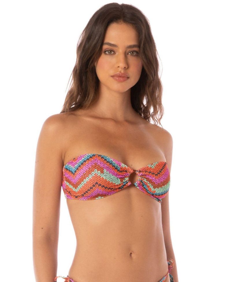 Women's Daelia Reversible Bandeau Bikini Top