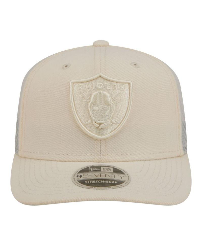 Men's Cream Las Vegas Raiders Color Pack 9SEVENTY Adjustable Hat
