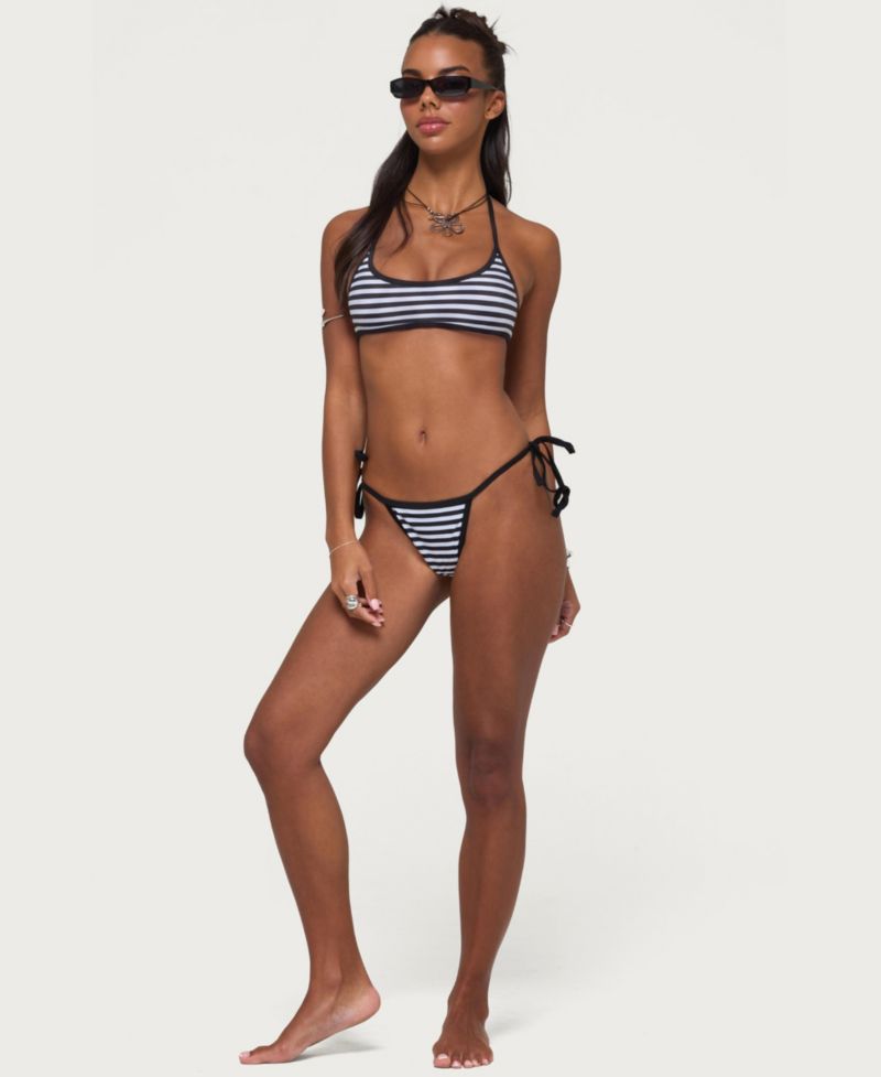 Women's Mckayla Striped Bikini Top