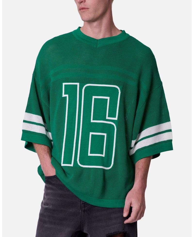 Men's Open Knit Varsity Jersey