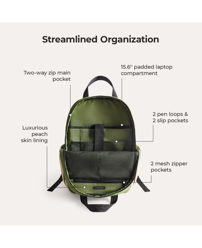 Vega 23L Featherlight Work Backpack Moss