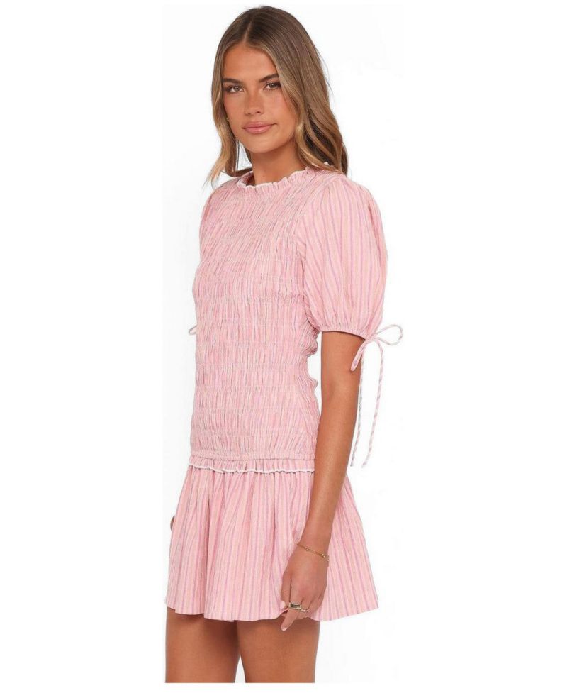 Women's Kaelyn Gather Mini Dress