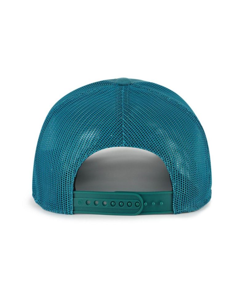 Men's Teal Chicago Cubs Contemporary Hitch Adjustable Trucker Hat