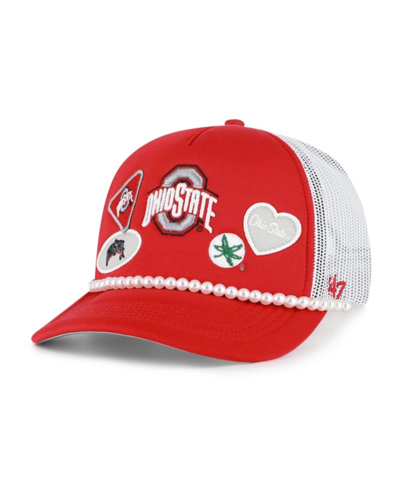 Men's '47 Scarlet/White Ohio State Buckeyes Rally On Hitch Adjustable Hat
