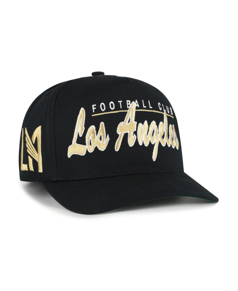 Men's Black LAFC Brush Mark Hitch Adjustable Hat