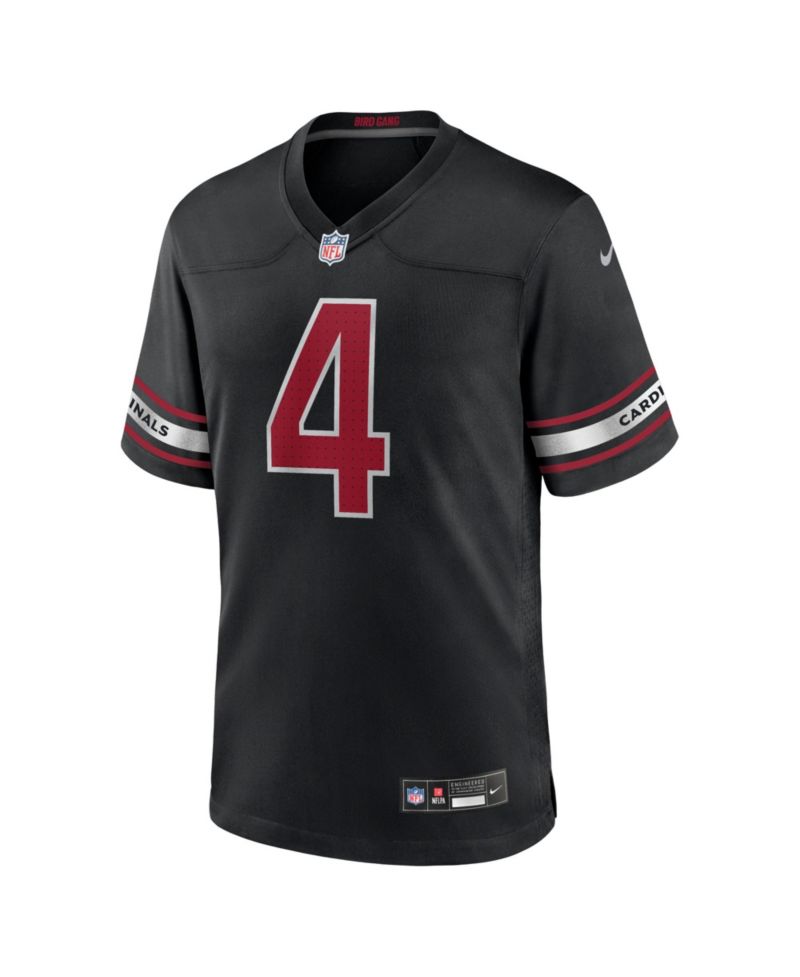 Men's Jeremiyah Love Black Arizona Cardinals Alternate Game Player Jersey