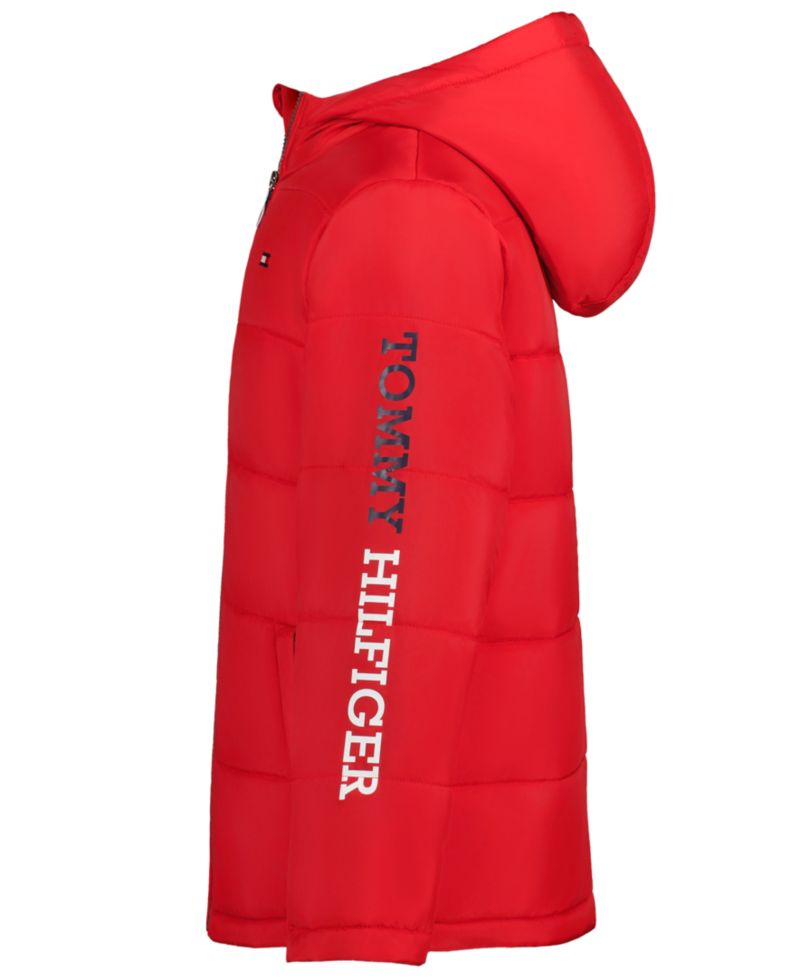 Boys' 4-7 Logo Puffer Jacket