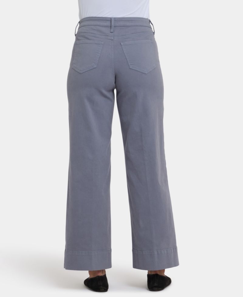 Petite Teresa Wide-Leg Ankle Jeans with Lift Tuck Technology