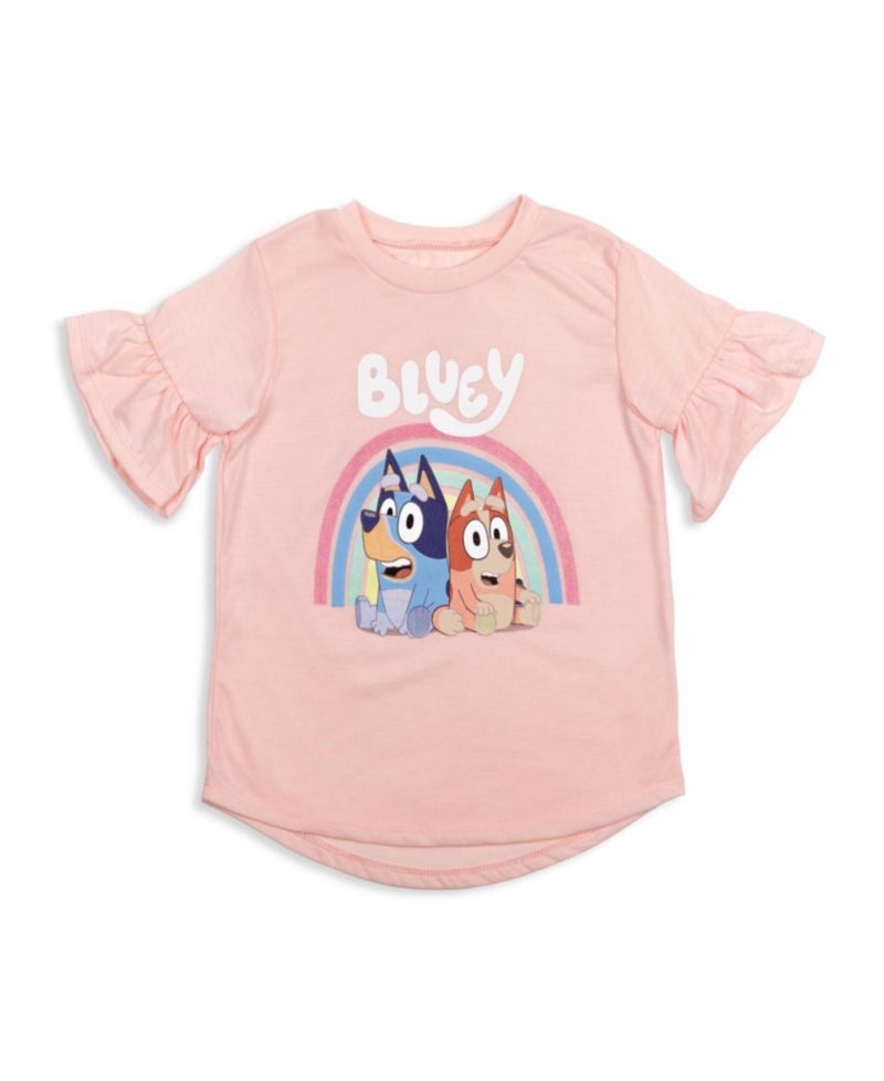 Bingo Girls T-Shirt Leggings and Scrunchie 3 Piece Outfit Set Toddler |Child