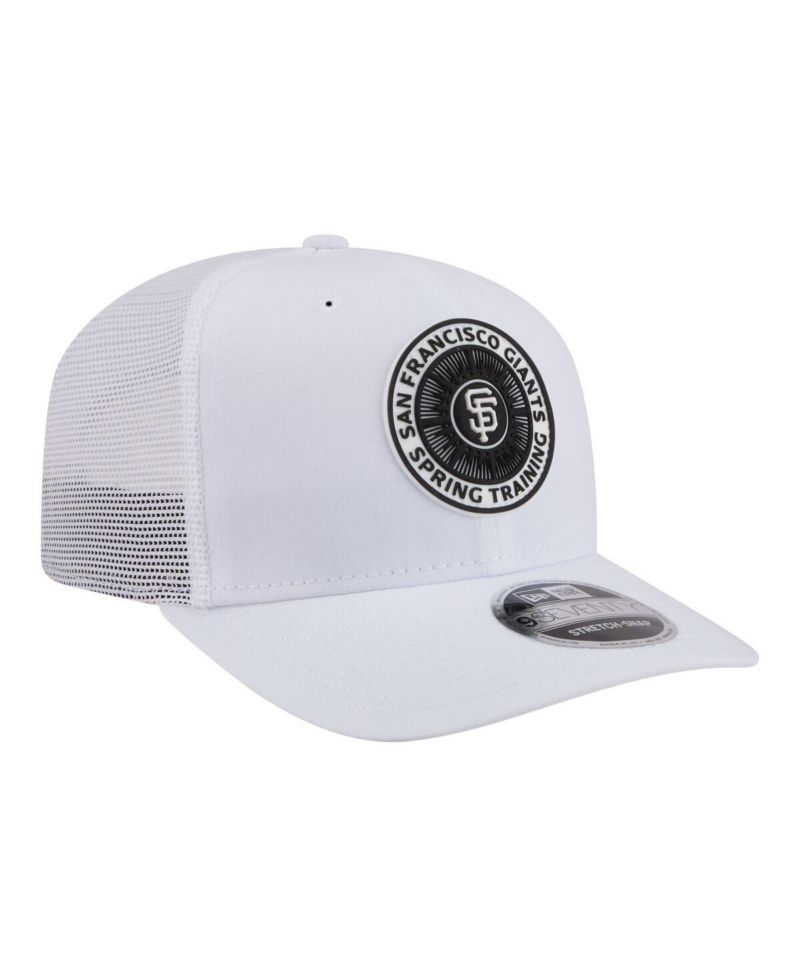 Men's White San Francisco Giants 2026 Spring Training Fan Pack 9SEVENTY Adjustable Trucker Hat