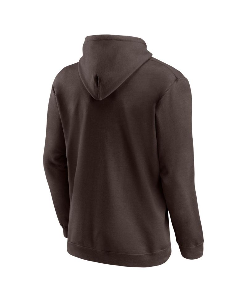 Men's Brown San Diego Padres Wordmark Hoodie