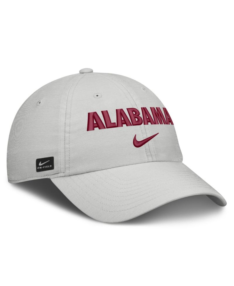Men's and Women's Gray Alabama Crimson Tide On-Field Gameday Adjustable Club Hat
