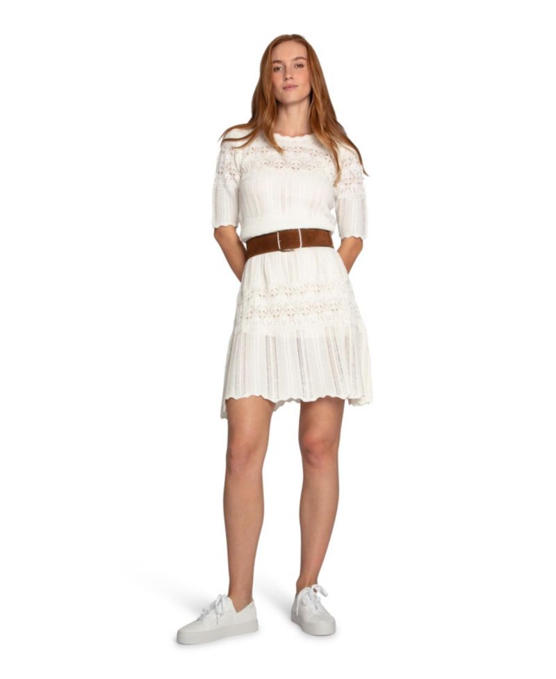 Women's Everbloom Crochet Mini Dress
