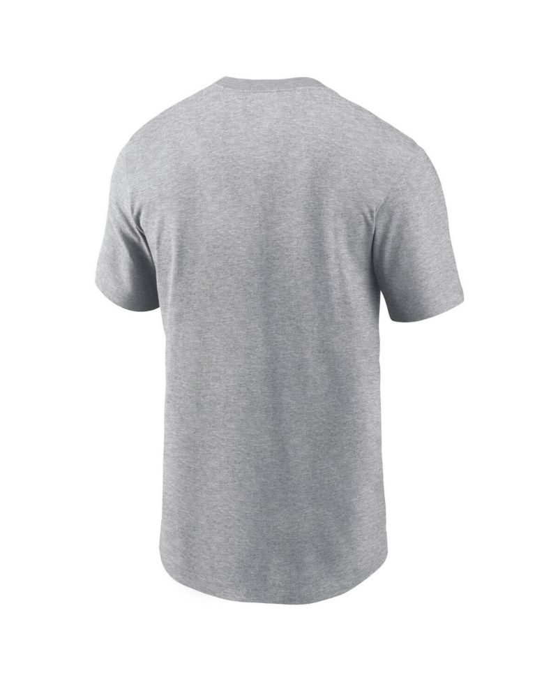 Men's Heather Gray LSU Tigers Legacy Helmet T-Shirt