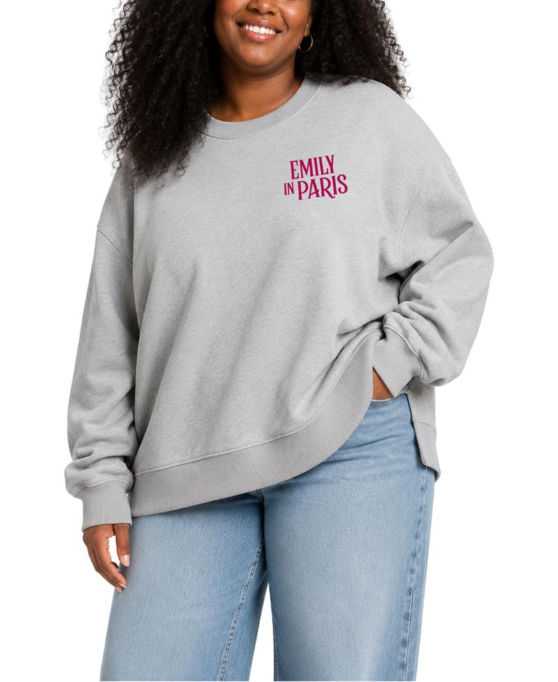 Plus Size Graphic Classic-Fit Sweatshirt