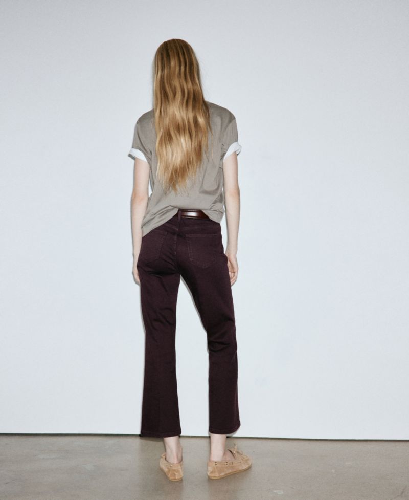 Women's Sienna Mid-Rise Flare Cropped Jeans