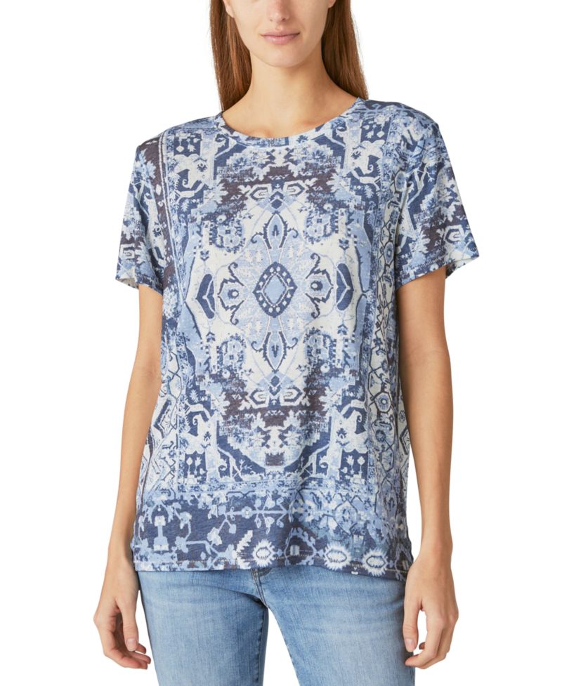 Women's Printed Crewneck T-Shirt