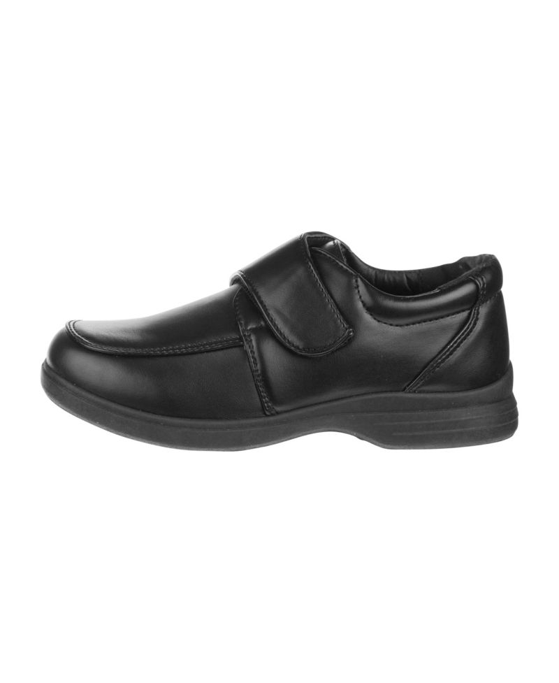 Little Boys 1 -13 Hook &and Loop School Durable Comfort Fit Uniform Shoes
