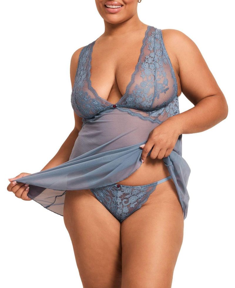 Plus Size Nedda Babydoll Lingerie