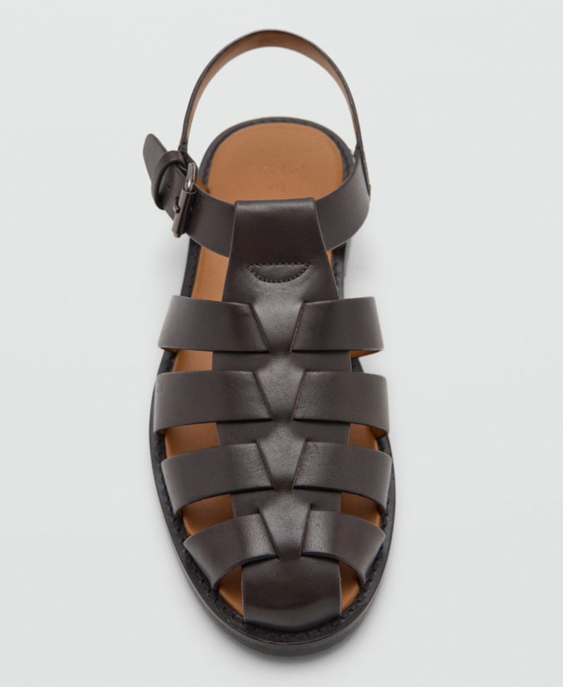 Men's Leather Fisherman Sandals