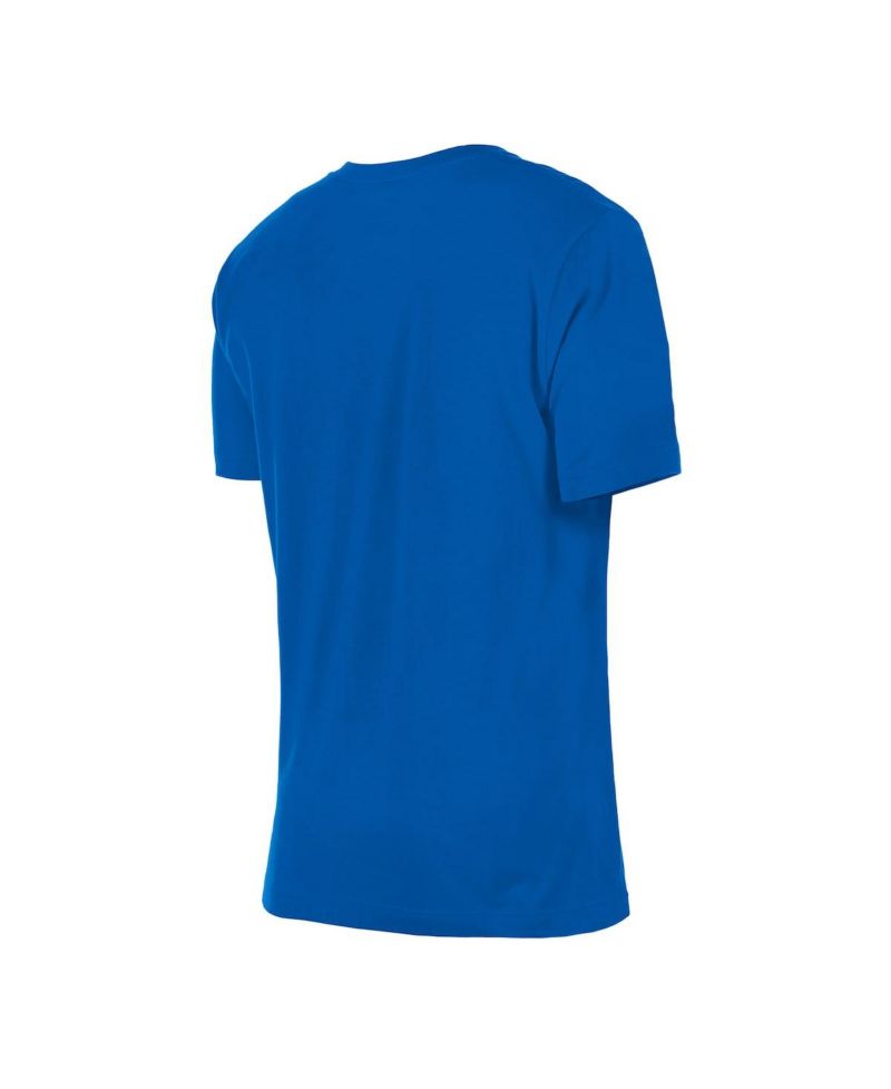Women's Royal Philadelphia 76ers Glam Game Flower T-Shirt