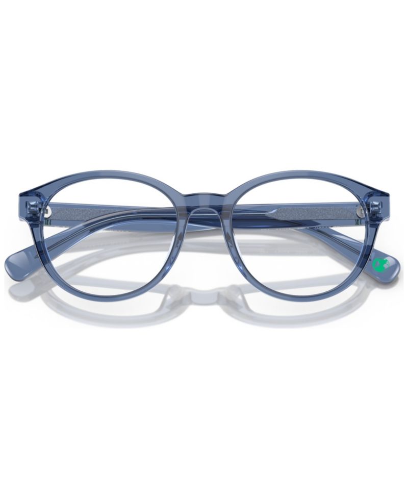 Kids Round Plastic PP8546U Kids Eyeglasses(Ages 11-13)