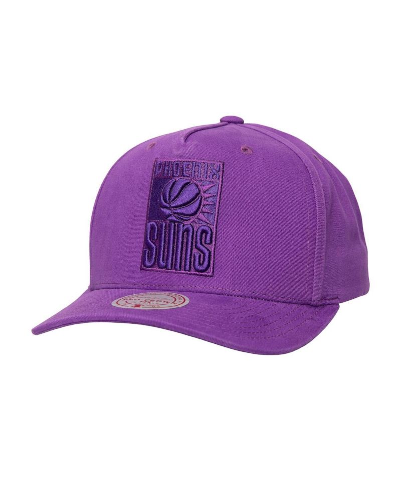 Men's Purple Phoenix Suns Washed Out Tonal Logo Snapback Hat