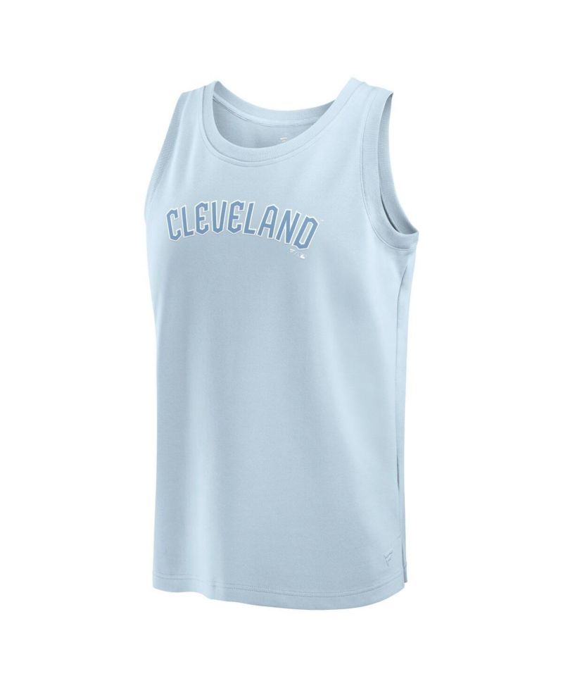 Men's Light Blue Cleveland Guardians Elements Tank Top