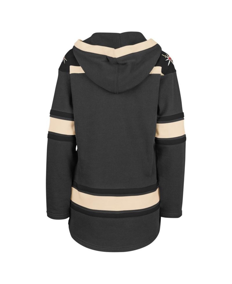 Women's Gray Vegas Golden Knights Superior Lacer Pullover Hoodie