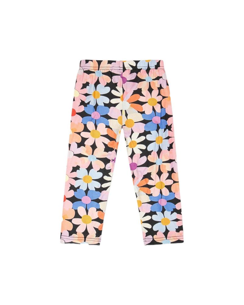 Girl Viscose Leggings Printed Flowers - Toddler|Child