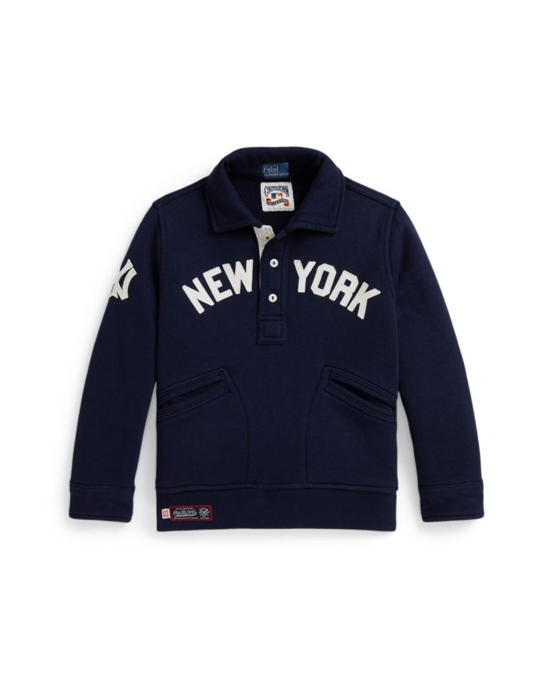 Big Boys Collared Sweatshirt