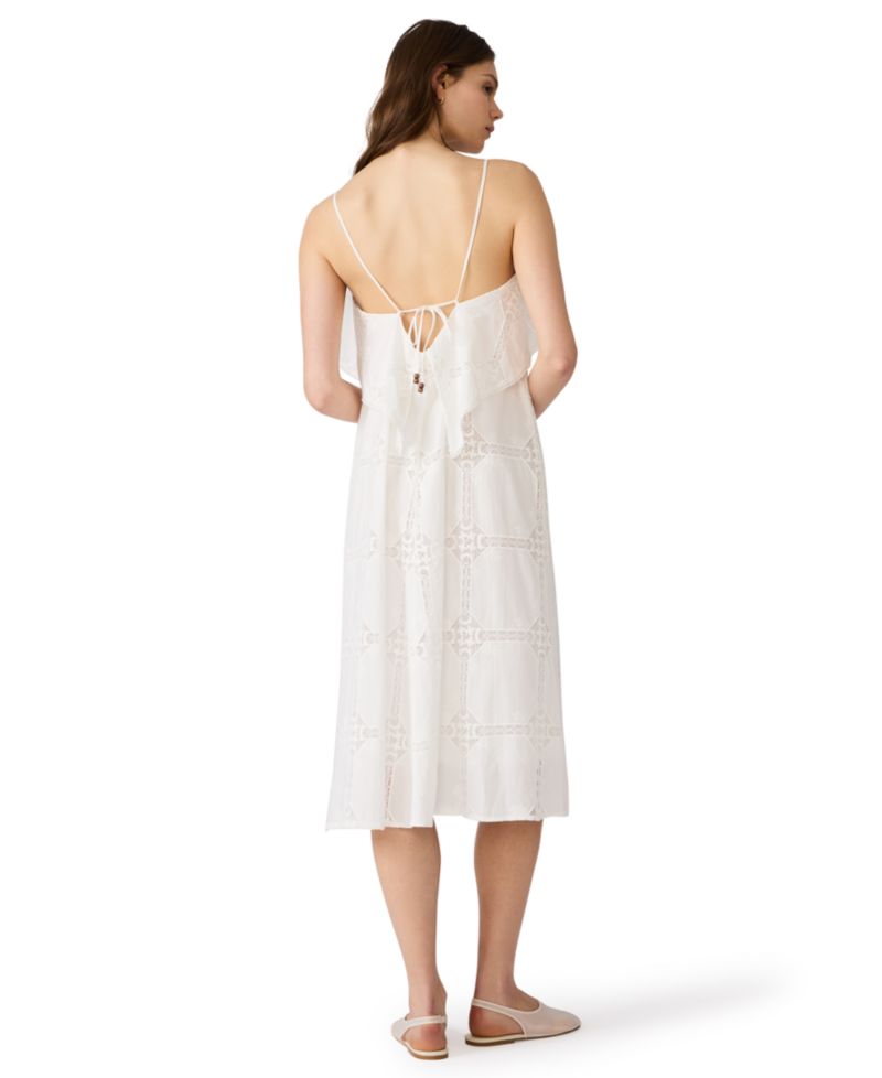 Women's Flavia Square Neck Midi Dress