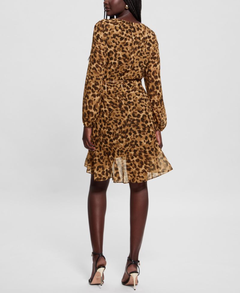 Women's Kaleen Printed Chiffon A-Line Dress