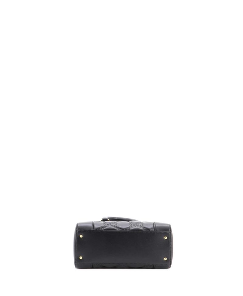 Mini GG Top Handle Tote GG Matelasse Leather