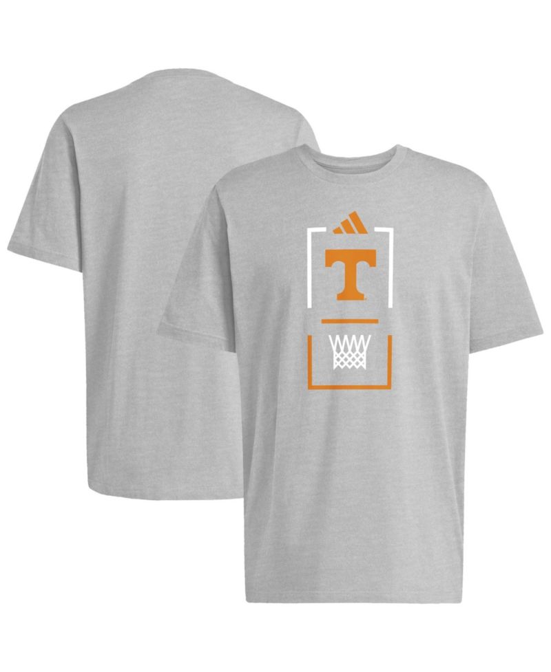 Men's Gray Tennessee Volunteers Basketball T-Shirt