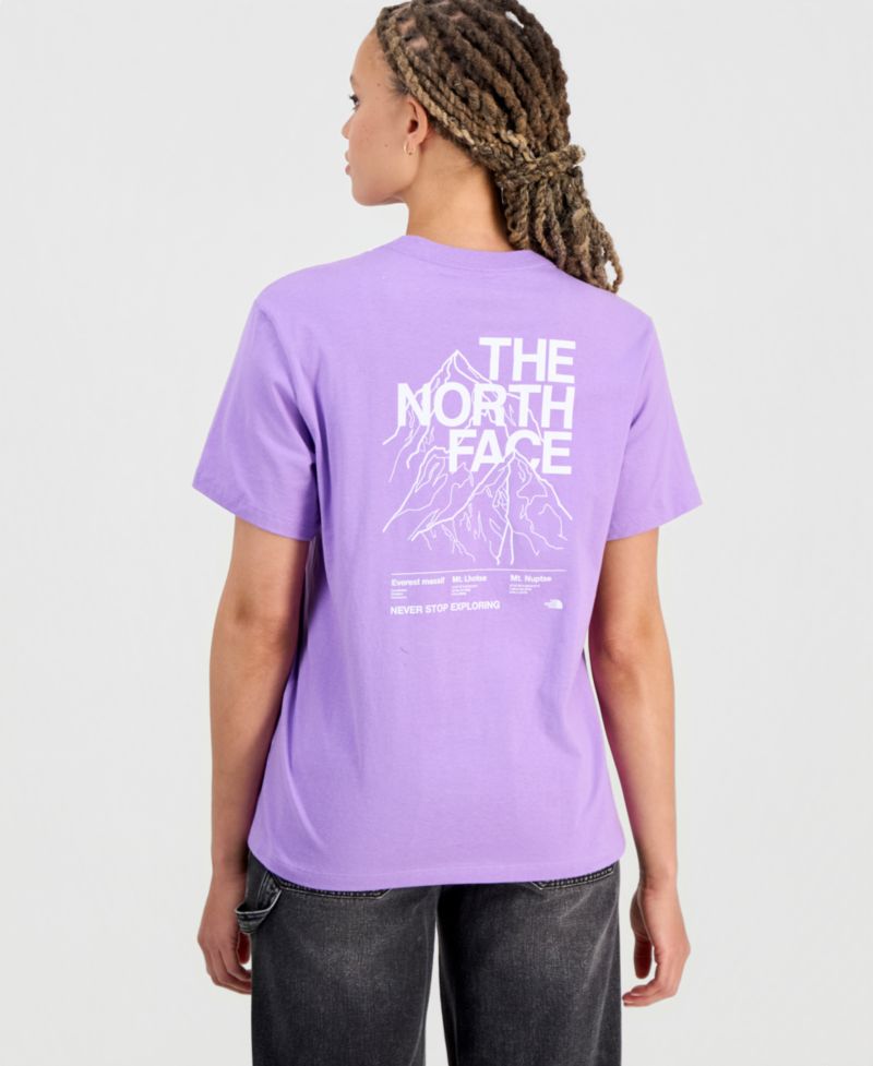 Women's Evolution Peaks Graphic Cotton T-Shirt