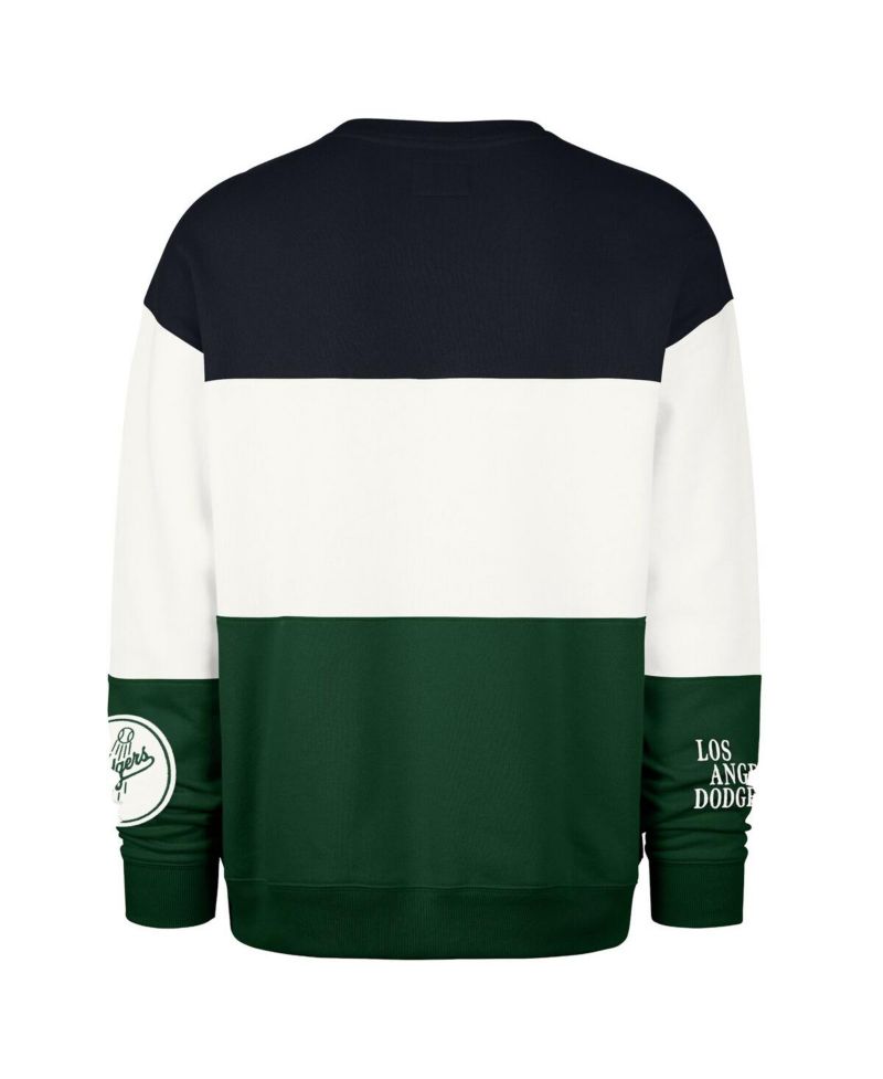 Men's Green Los Angeles Dodgers Tee Up Maximalist Fleece Sweatshirt
