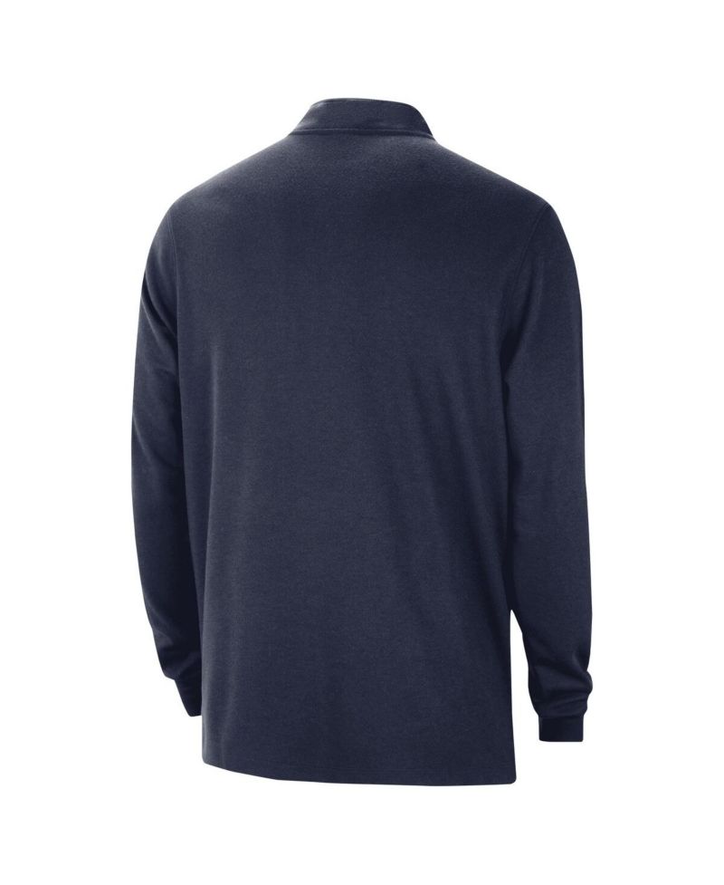 Men's Navy New Orleans Pelicans 2024/25 Courtside Performance Half-Zip Top