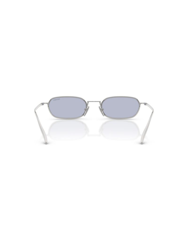 Y2K Metal Oval Sunglasses PR D58S