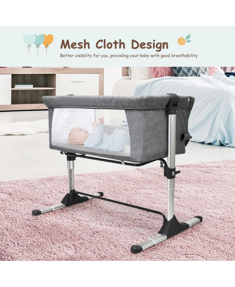 Baby Portable Bed Side Sleeper Travel Bassinet Crib