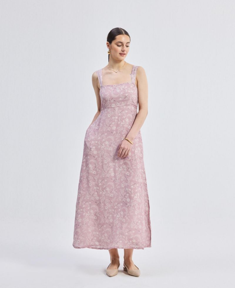 Women's Perfect Floral Maxi with Tapered Straps