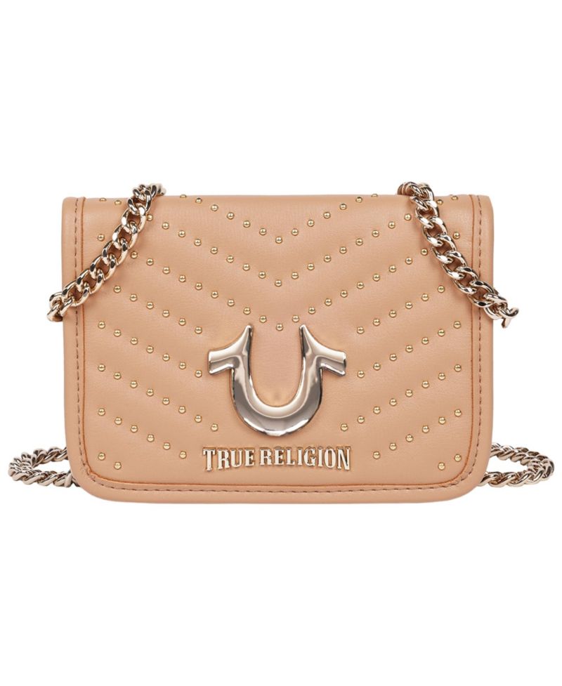 Horseshoe Multi Stud Flap Crossbody