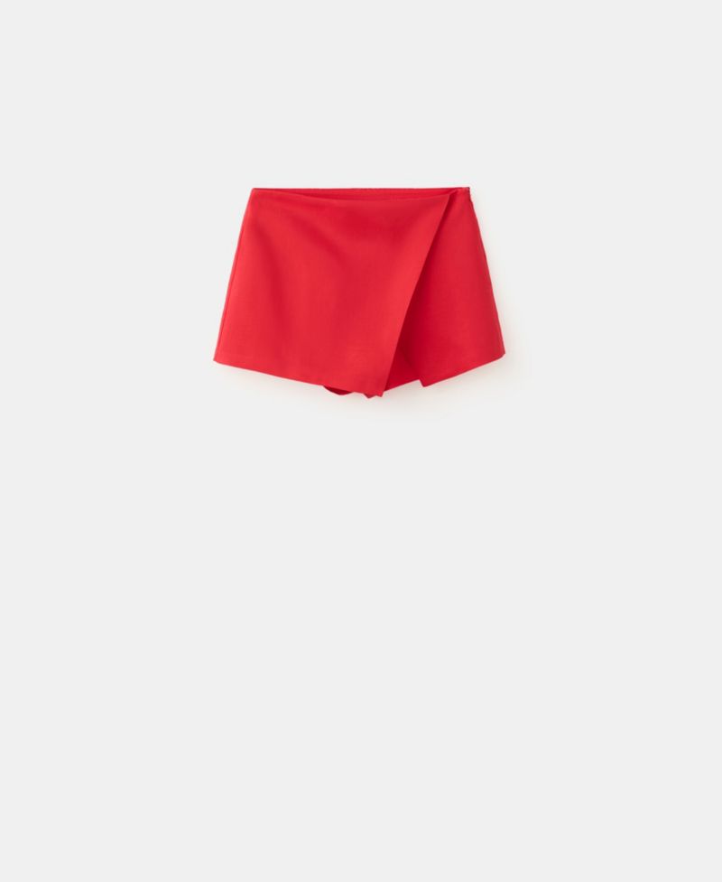 Women's Linen And Lyocell Blend Skort