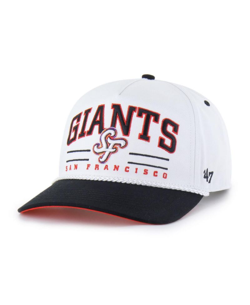 Men's White San Francisco Giants City Connect Roscoe Hitch Adjustable Hat
