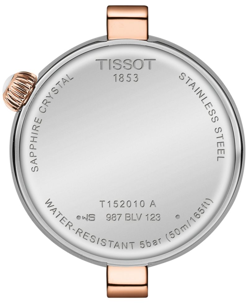 Women's Swiss Desir Two-Tone Stainless Steel Bracelet Watch 28mm