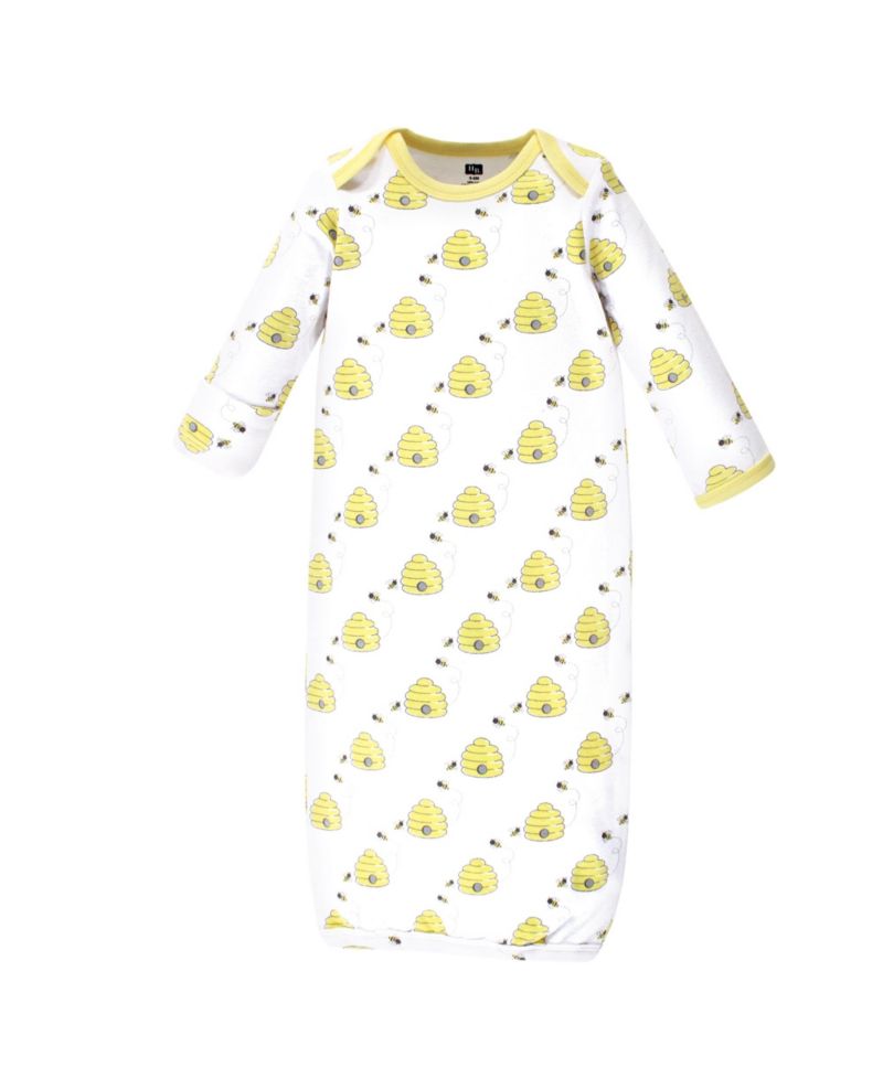 Baby Unisex 3Pk Interlock Gowns